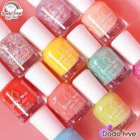 ☸☄✠DODOLOVE ยาทาเล็บเด็กสูตรน้ำ สีทาเล็บเด็ก สามารถลอกได้ ปราศจากสารเคมีอันตราย