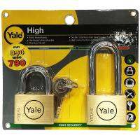 กุญแจคีย์อะไลท์ YALE BD50SS-50LSP2 50 MM 2 ตัว/ชุด