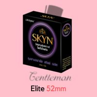 ?สินค้าขายดี? ถุงยางอนามัย LIFESTYLES SKYN ELITE " ไลฟ์สไตล์ สกินน์ เอลิท " แบบบางสุด ผิวเรียบ ขนาด 52 มม.+/- 2 MM