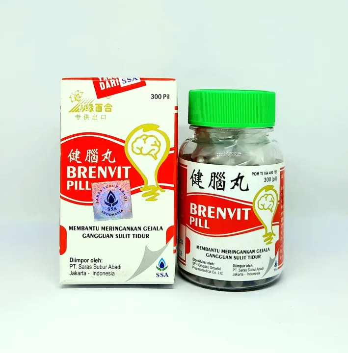 Brenvit Pill Obat Gangguan Sulit Tidur Obat Susah Tidur Insomnia Obat ...