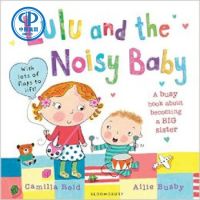 Noisy baby English original Lulu and the noisy baby I love Lulu LULUs series enlightenment cognition flip through paper and board English picture book Camilla Reid 3-5 years old