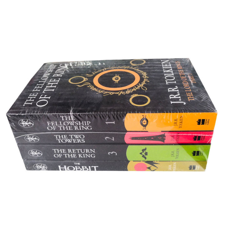 4books-setthe-fellowship-of-the-ring-เรื่องราวและความสนใจของฮอบบิท-นอกหลักสูตร-การอ่าน-หนังสือคลาสสิกต่างประเทศ-นวนิยายภ