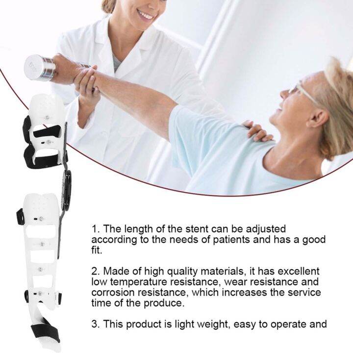 Hinged Elbow Brace for Post Op Elbow Fracture Rehabilitation Adjustable