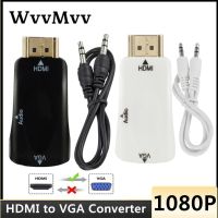 【cw】 WVVMVV to Converter 1080P Male Female With Audio for Laptop PS4 TV Projector 【hot】