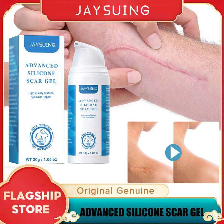 Jaysuing Advanced Silicone Scar Gel Stretch Mark Acne Scar Removals Burn Surgical Scar Treatment 2817