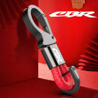 HONDA CBR พวงกุญแจสำหรับรถจักรยานยนต์ผู้ชายแฟชั่น Keyholder สุภาพสตรีกุญแจที่หายไปแหวน High-End วันเกิดของขวัญ