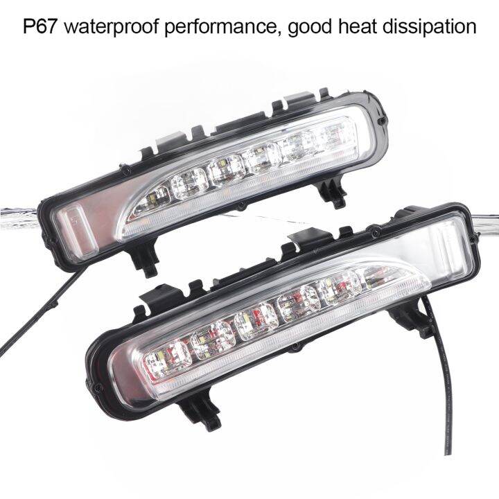 ไฟตัดหมอก-lampu-jalan-led-กลางวัน2ชิ้นเหมาะสำหรับรถ-ford-edge-suv-11-14