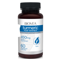 BIOVEA TURMERIC (Curcuma) ROOT EXTRACT 450 mg / 60 Capsules