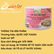 Gia vị nấu bún bò Huế chuẩn vị Cốt Quốc Việt 300g Quốc Việt Foods, USA