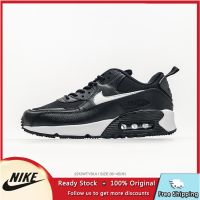 Hot Sale 【Original】 ΝΙΚΕ Ar* Maxx- 90 Breathable Fashion Unisex Running Shoes Men And Women Sports Shoes Black