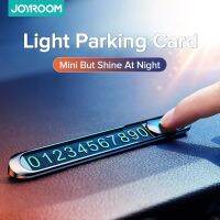 ☑❣ Joyroom หมายเลขโทรศัพท์ LED ในรถ บัตรจอดรถชั่วคราว หมายเลขโทรศัพท์ Car Park Stop อุปกรณ์เสริมโทรศัพท์ ตัวอักษรหลายตัว