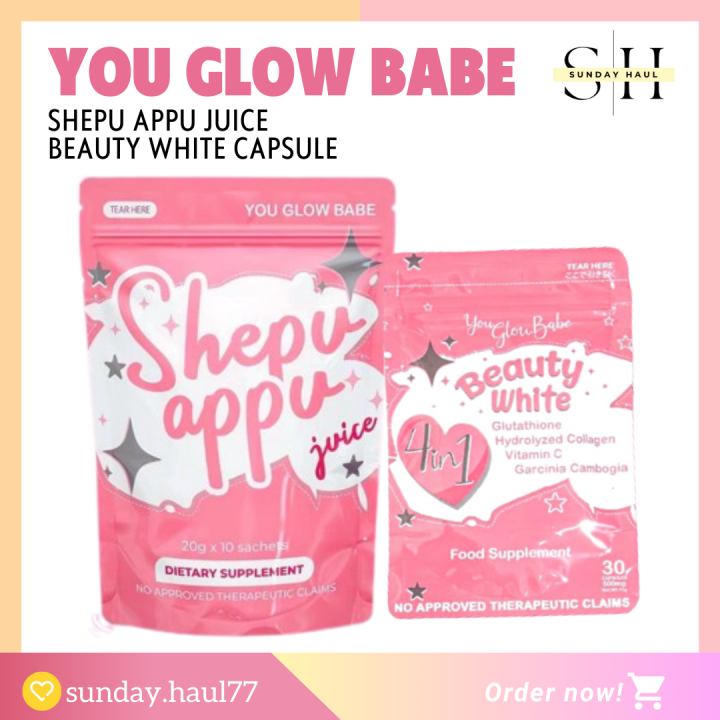 You Glow Babe Beauty White | Sheppu Appu (Shape Up) Slimming Juice ...