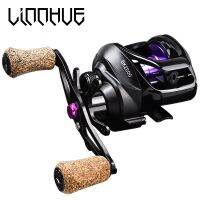 LINNHUE รอกตกปลา BK Baitcasting Reel 7.2:1อัตราส่วนเกียร์5.5กก. ลากน้ำทะเลสูงสุดคันโยกแม่เหล็กด้านซ้ายมือขวา