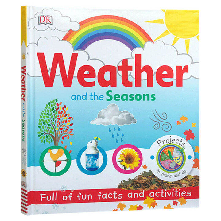 weather-and-the-seasons-dk-natural-science-encyclopedia-intelligent-game-activity-book-hardcover-english-original-english-book