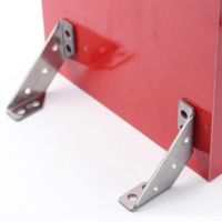 ♈﹍❡ Corner Bracket L-shaped Professional Stainless Steel Anti-rust Right Angle Rack for DIY Furniture