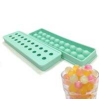 【cw】 1PCS 20 Holes Silicone balls Forms Trays Maker Mold Cubes 011