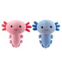 Salamander Plush Toy Cute Axolotl Stuffed Animal Soft Plushies Pillow Doll For Kids Perfect Valentines Day Gift Pr Birthday Gifts Blue / Pink clever