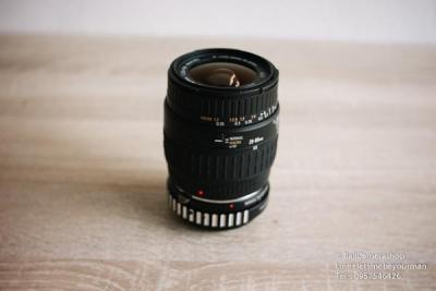 ขายเลนส์ Sigma 28 – 80 mm Macro 1:2 F3.5-5.6 เลนส์มือหมุนสำหรับใส่กล้อง Fujifilm Mirrorless Serial 3473468