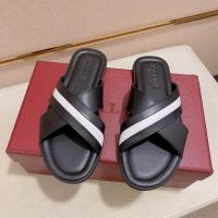 【NEW COMING】2023 New Classic Mens Slippers Leather Word Slippers