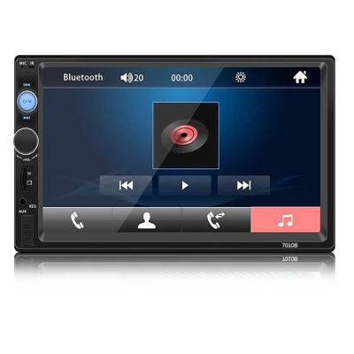 7 Inch 2DIN Car Multimedia Player MP5 Touch Screen Car Stereo Radio Reversing Priority Applicable to Various Models Double Din