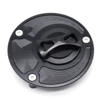 Gas Fuel Tank Cap For KAWASAKI NINJA 125 400 650R 650 1000 VERSYS ZX6R ZX6RR ZX9R ZX10R ZX14R Motorcycle CNC Quick Release Cover