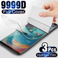 3PCS Hydrogel Film For Xiaomi Redmi Note 7 8 9 10 10S 11S 9s 9T 9A Poco M3 X3 X4 Mi 10T 11T Pro 11 Lite 5G NE Screen Protector