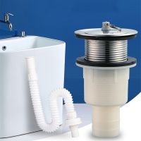 Wash Basin Drains Filter Universal Sink Strainer Stopper Bathtub Outfall Plug Downpipe Set Bathroom Fixture Hardware Essories