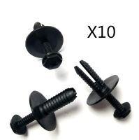 HOT SALE Door Trim Panel Clips For BMW E46 E60 E90 etc Hex Head Metal Screw Set Of 10 GENUINE 07147129160