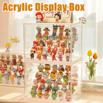 Cotton Doll Storage Display Cabinet Dustproof Acrylic Children Plush Toy  Doll Transparent Storage Box