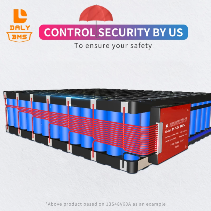 daly-16s-60v-li-ion-bms-200a-250a-กันน้ำพร้อมพอร์ตสมดุลทั่วไป