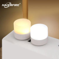 HaixnFire Y07 LED Light USB Night Light โคมไฟติดผนังบ้านแสงสีขาวไฟฉายสีเหลือง