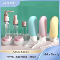 ♝☎ 11Pcs Travel Refillable Lotion Bottle Liquid Set Spray Funnel Dropper Shower Tube Bottling Cosmetic Empty Container Portable