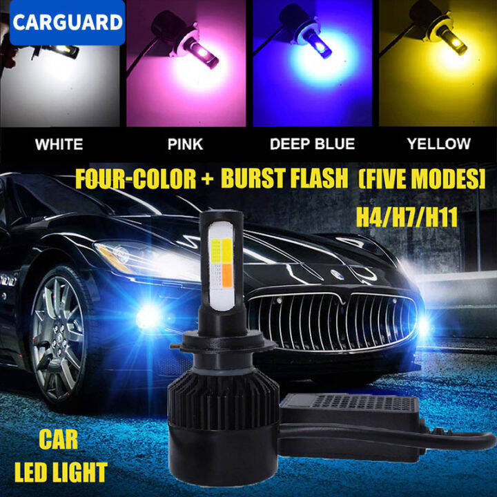 blue high beam headlight bulbs