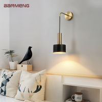 Nordic modern light lamp E27 LED sconce light gold black indoor lighting home decor kitchen bedroom living room bedside decoration Configure...