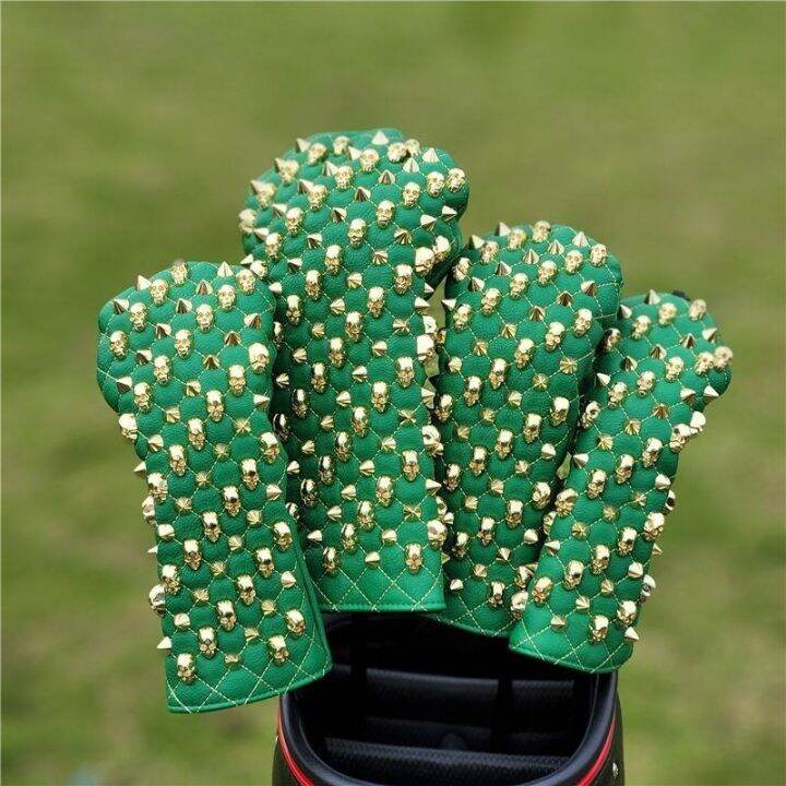 2023-han-edition-skull-skeleton-set-wooden-set-of-golf-clubs-set-pointed-rivet-putter-head-protective-cap