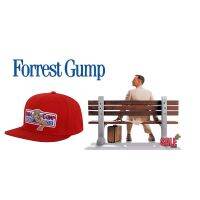 bubba gump cap หมวก เท่ ๆ กับความประทับใจที่ไม่รู้ลืม แก๊ป ฟอเรสกั้ม Forrest Gump  ทรง HipHop สีแดง