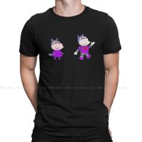 Wolfoo Parent Enlightenment Full Length Animation MenS Tshirt Cute Animal Individuality T Shirt Harajuku Streetwear