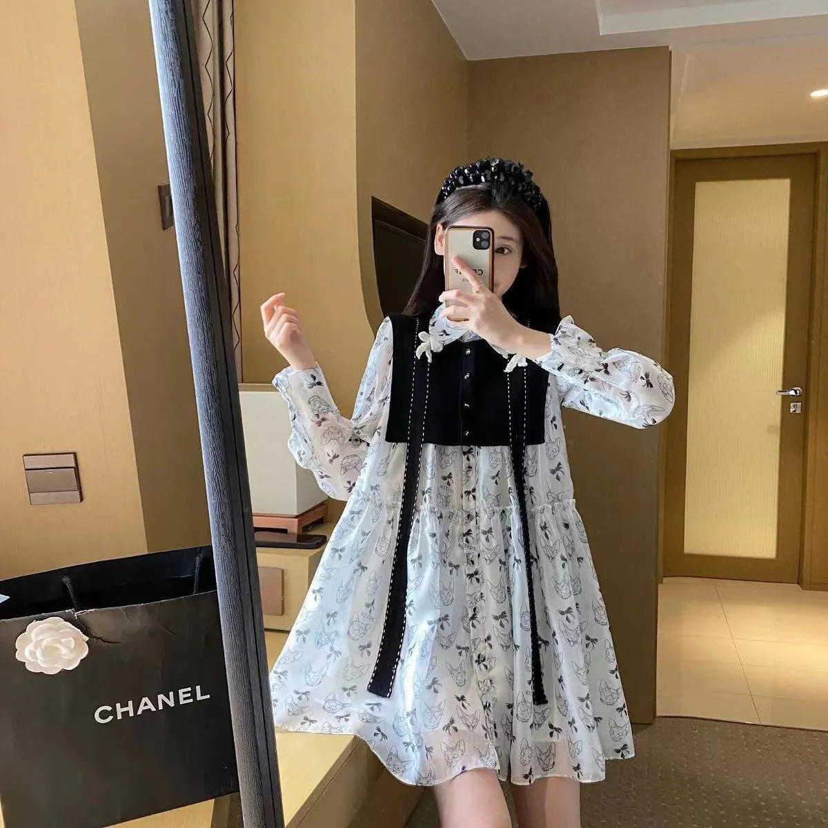 Váy bà bầu mùa hè 2019 mới thời trang cổ tròn kẻ sọc ngắn tay giản dị đầm  đầm suông  Áo thai sản đầm bầu công sở dáng dài  Tàu