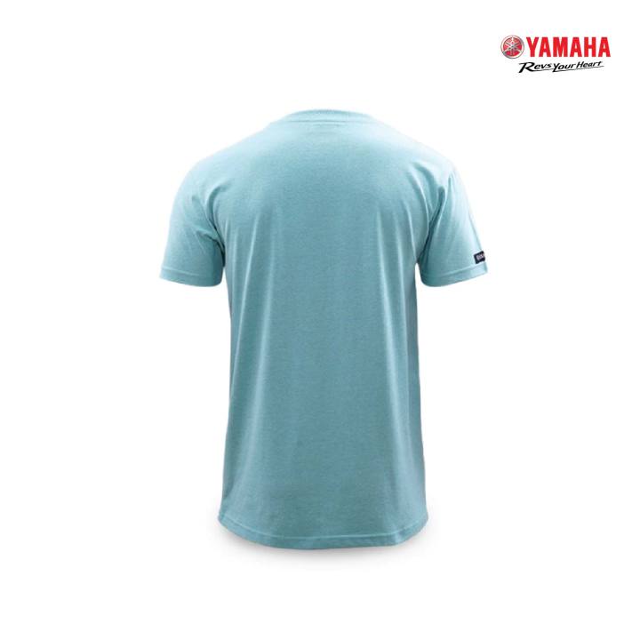 yamaha-เสื้อยืดยามาฮ่าสีเขียว