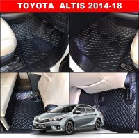 พรมปูพื้นรถยนต์ TOYOTA ALTIS 2014-18 ลายDIAMOND ยางปูพื้นรถยนต์EVA เต็มคัน