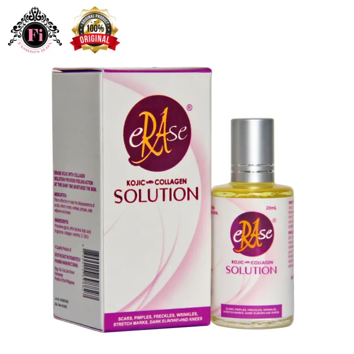 Erase Scar Removing Solution Kojic With Collagen 20ml Lazada PH