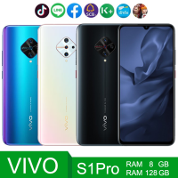 VIVO S1 Pro(แรม8 รอม128GB.)รองรับชาร์จไว 20W (Fast Charging) หน้าจอHD6.38นิ้ว(ติดฟิลม์กระจกให้ฟรี) รับประกันร้าน1ปี.