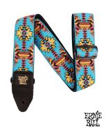 ERNIE BALL  P05323 Albuquerque Noon Jacquard Strap สายสะพายกีตาร์ 3in1 ลวดลายศิลปะ สำหรับกีตาร์โปร่ง/กีตาร์ไฟฟ้า/กีตาร์เบส รุ่น Classic Jacquard ** Made in Canada **