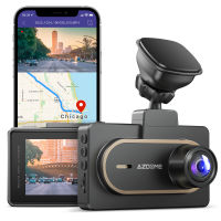 แดชบอร์ดกล้องรถชน Azdome 2K กล้อง Wifi Gps การมองเห็นได้ในเวลากลางคืน1440P Uhd กล้องติดรถยนต์กล้องถ่ายวิดีโอด้านหน้า【fast】