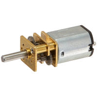 JA12-N20 Model DC 12V 100RPM Torque Gearbox mini Gear Box Motor Silver+Gold