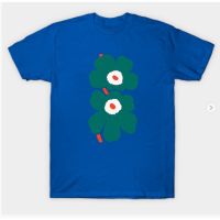 【HOT】Marimekko unikko (flower） graphic design T-Shirt for men100%cotton