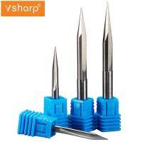 ☬ Vsharp 2 Flutes V Tip Tip End Mill 6 มม. ใบมีดคู่สําหรับงานไม้