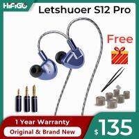 Letshuoer S12 Pro ระนาบ IEMs ที่ดีที่สุดไฮไฟในหูตรวจสอบหูฟังสำหรับ Android ยอดนิยมเบสแม่เหล็กระนาบไดร์เวอร์หูฟัง S12