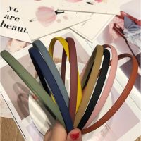 [hot]♚☾  Female Frosted Bezel Headband Turban Hairband Hair Hoop Accessories Headwear Headdress