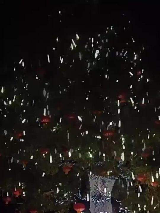 LED Meteor Shower Light Outdoor Waterproof Decorative Light Colored